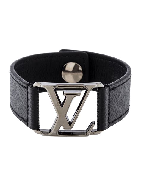 bracelet lv homme|louis vuitton leather bracelet men's.